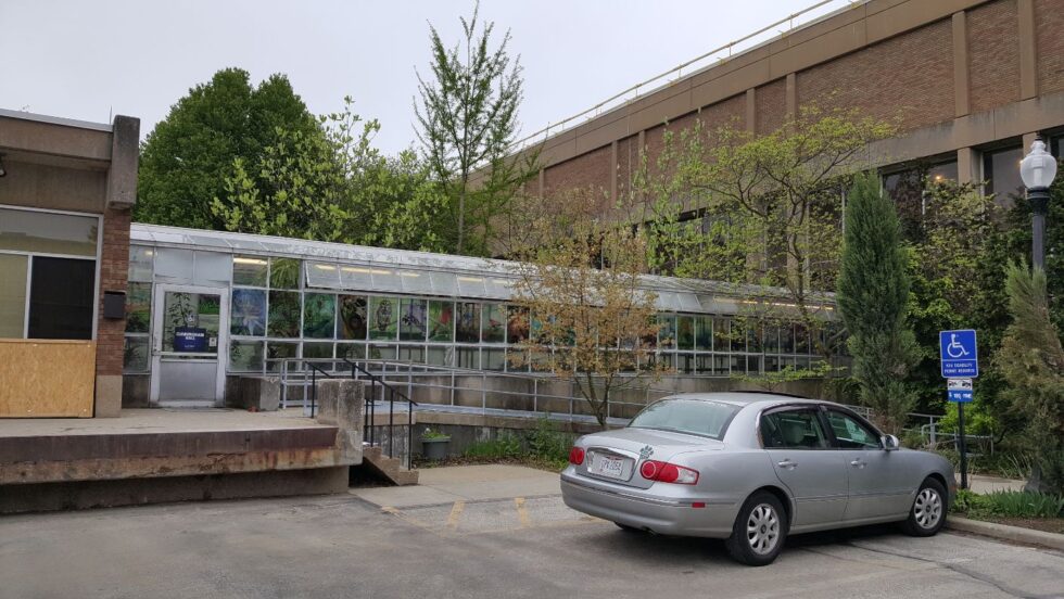 Kent State greenhouse Renovation exterior