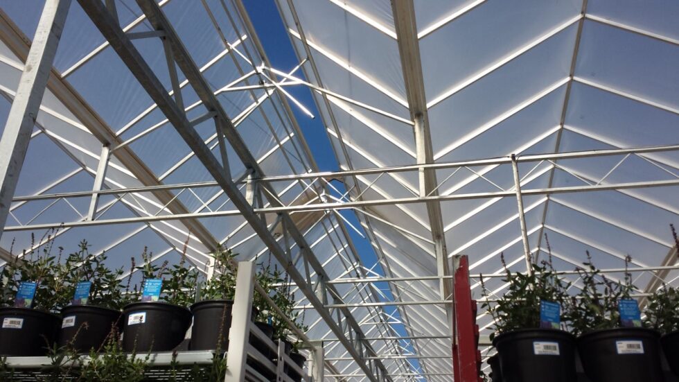 Commercial greenhouse roof structure - Metrolina