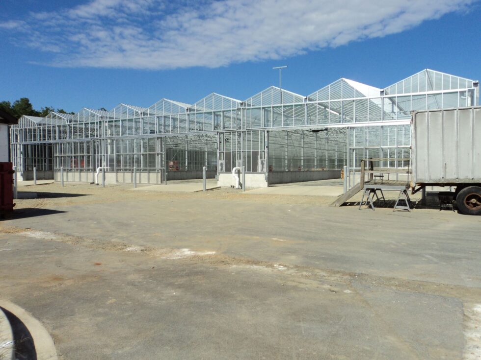 Delaware greenhouse exterior