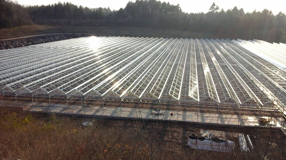 Grower Greenhouse Construction Exterior