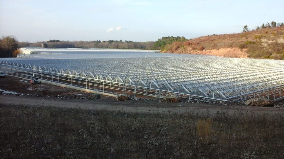 Grower Greenhouse Construction Exterior