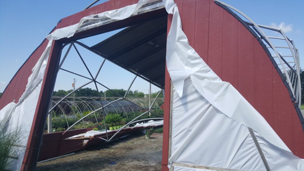Rohr & Sons Greenhouse exterior construction