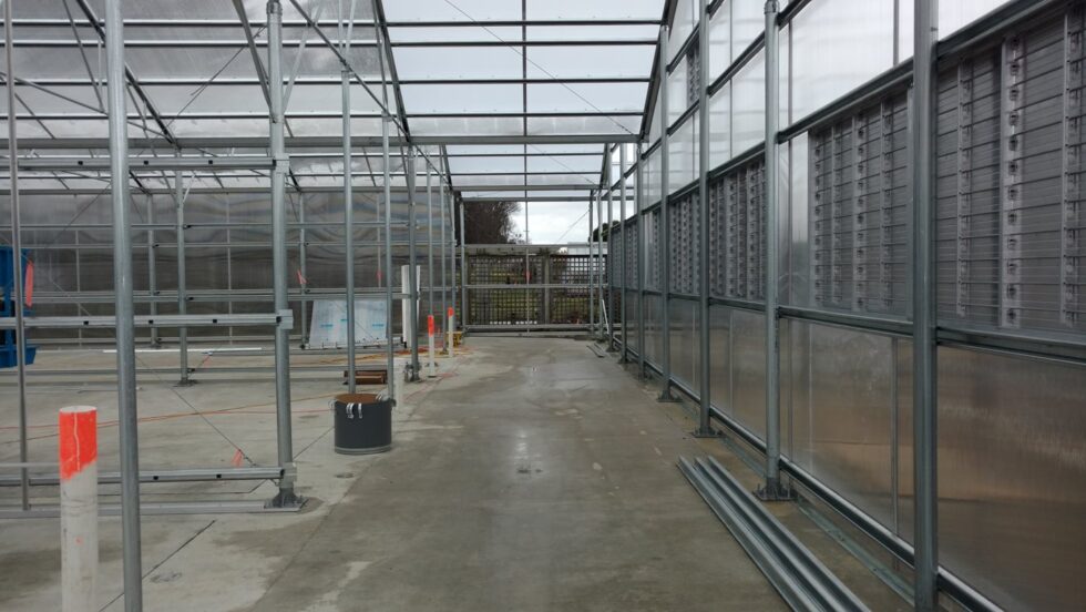 ati greenhouse construction exterior