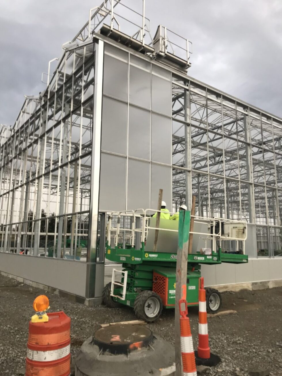 osu greenhouse construction
