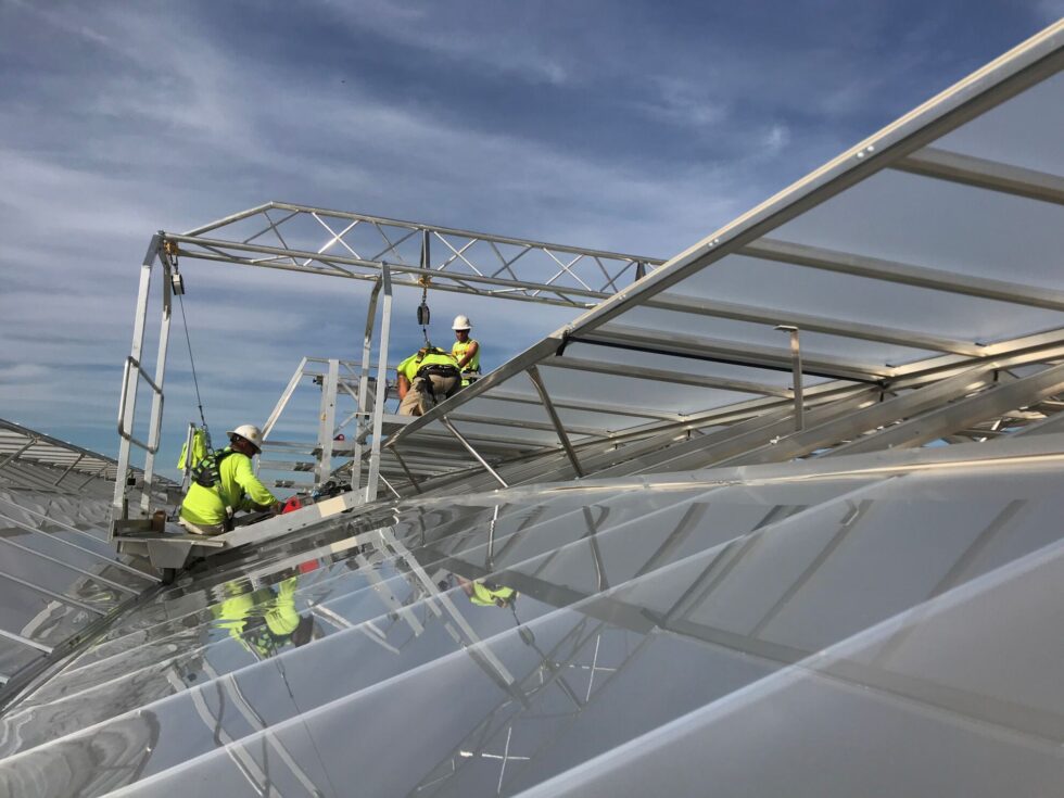 osu greenhouse construction