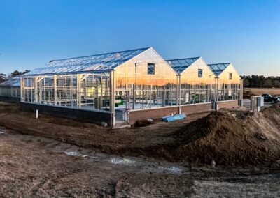 Clemson University: Pee Dee Greenhouse Construction